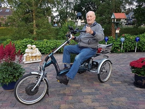 Tricycle for adults by Van Raam - review user experience Rob Berendsen