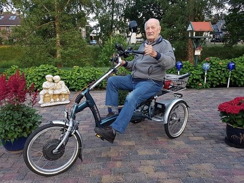 Tricycle for adults by Van Raam - review user experience Rob Berendsen