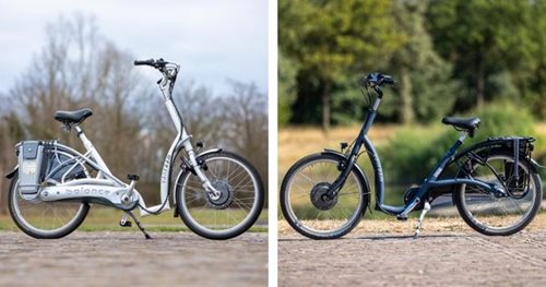 Verschil tussen 1e en 2e generatie Van Raam lage instapfiets Balance