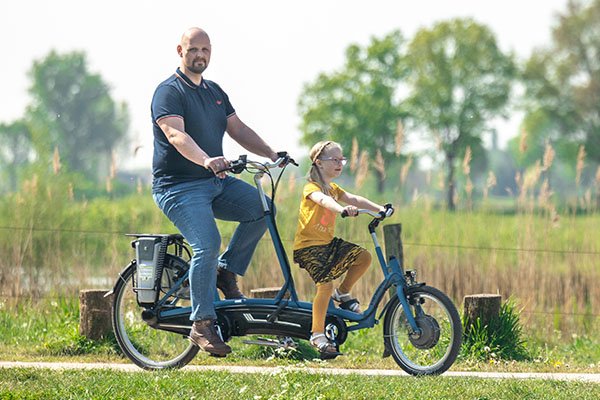 Kivo tandem vélo enfants et adultes Van Raam