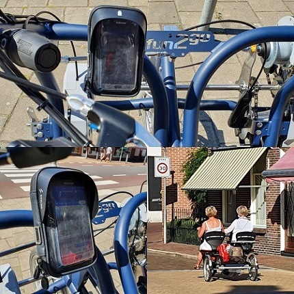 Fun2Go Duo Fahrrad mieten Taxi Steen Ommen