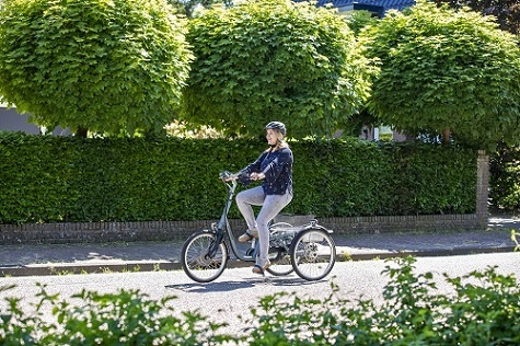 Dreirad bietet Balance und Gleichgewicht