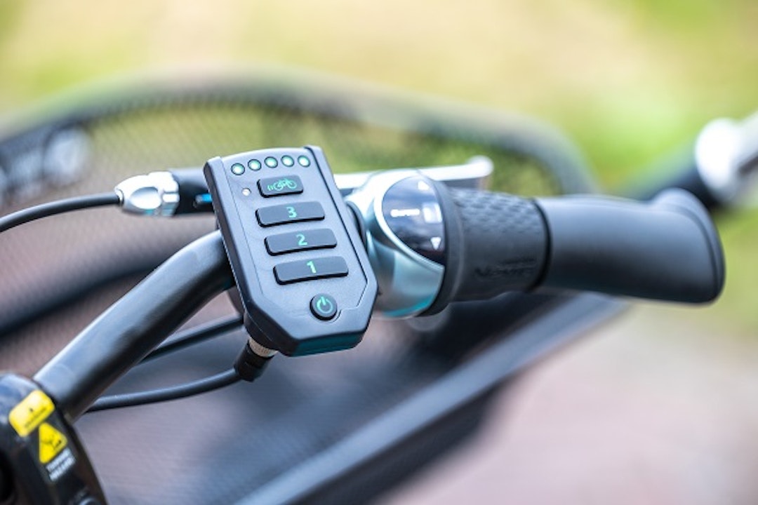 Van Raam trapondersteuning elektromotor smart display