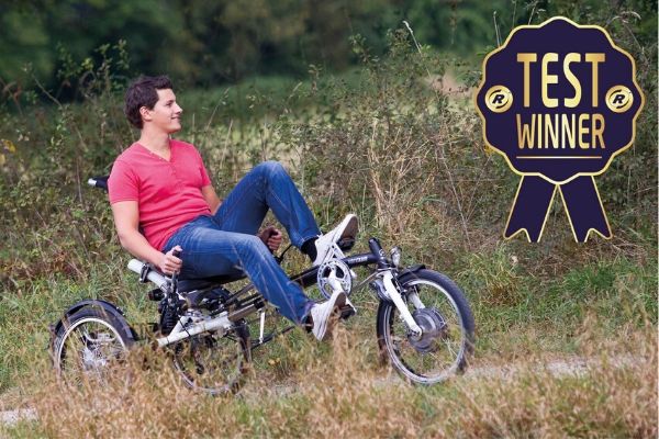 Easy Sport recumbent bike test winner