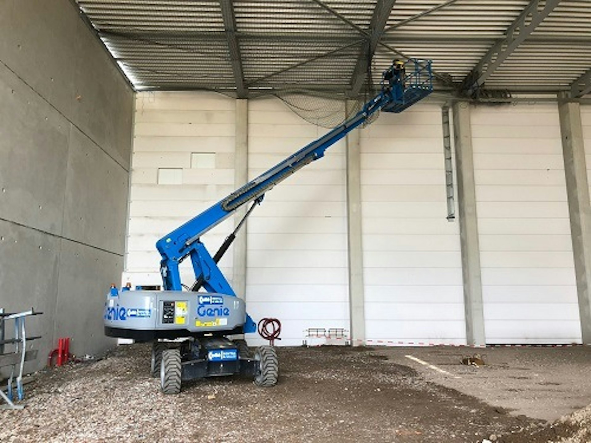 week 35-connecting warehouse to offices Van Raam new building