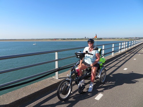 Dreirad für Erwachsene Easy Rider Kundenerfahurng Nancy Walravens