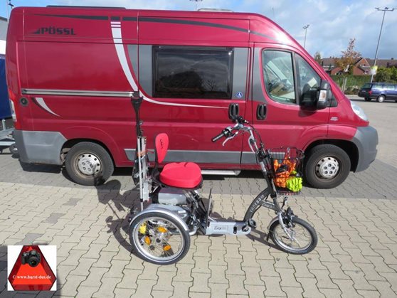 Angepasstes Änhanger Elektromobiel Dreirad Easy Go
