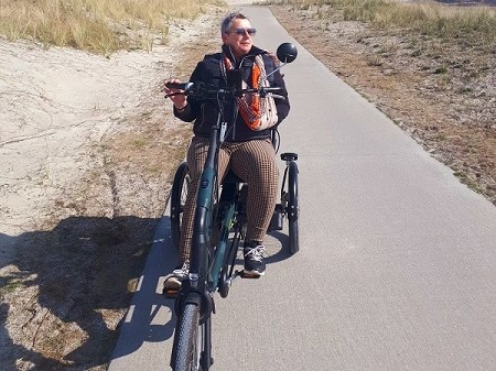 Kundenerfahrung Easy Rider Elektro Dreirad Van Raam - Jeannet Sandman