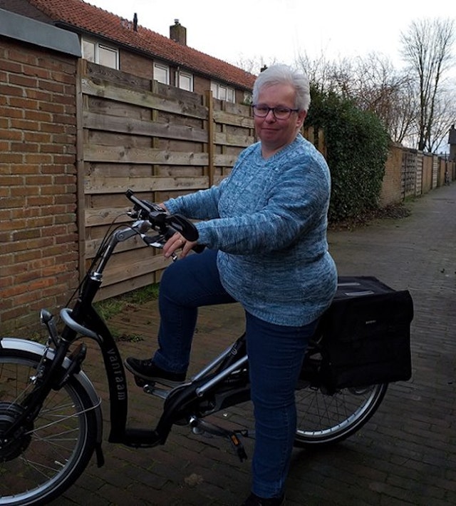 Balance lage instap fiets Paula Brommer
