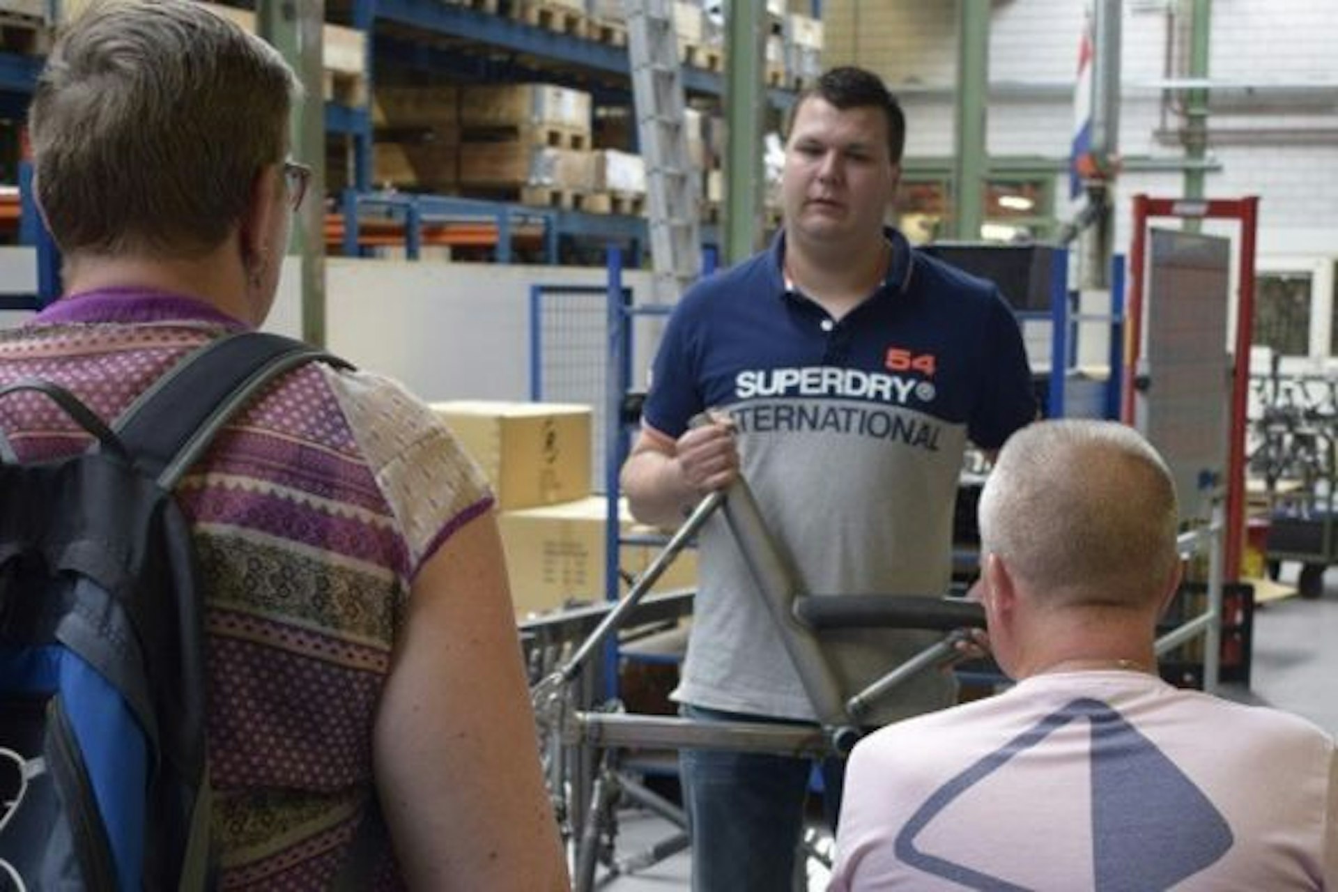 Uitleg Van Raam fabriek