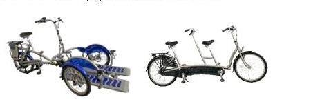 Rolstoelfiets rolstoeltransporter Van Raam aangepaste fietsen | Van Raam