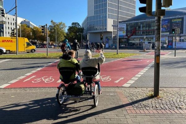 Fun2Go Doppel-Fahrrad Van Raam Christa Horst