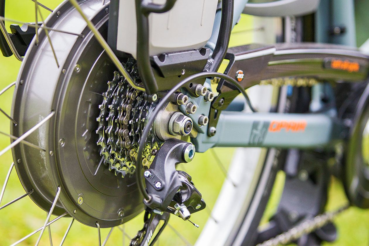 Elektrosystem van raam opair Elektro Rollstuhl Fahrrad
