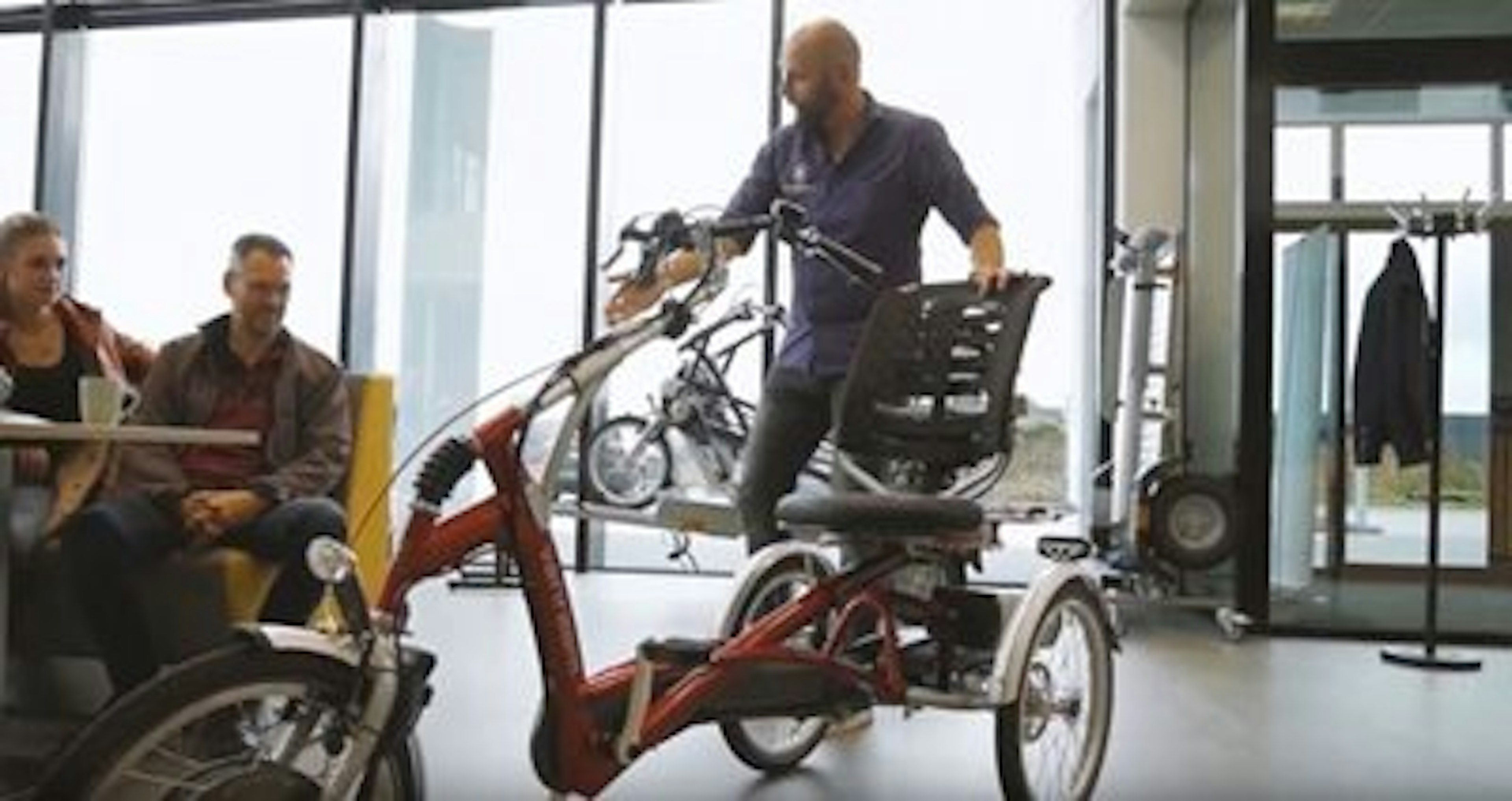 Probefahrt Van Raam Easy Rider Dreirad