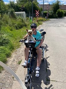 Freedom back thanks to Van Raam Easy Rider tricycle customer experience Nancy Walravens