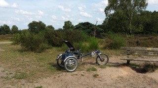 Easy Sport recumbent tricycle from Cindy van Bemmelen