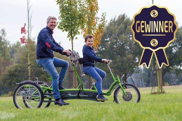 Kivo Plus Dreirad Tandem im Tender