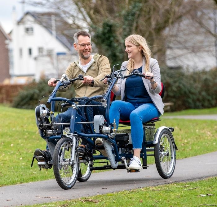 Side by side tandems van raam