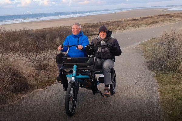 Customer experience Fun2Go 2 double bike Van Raam De Bever Verhuur