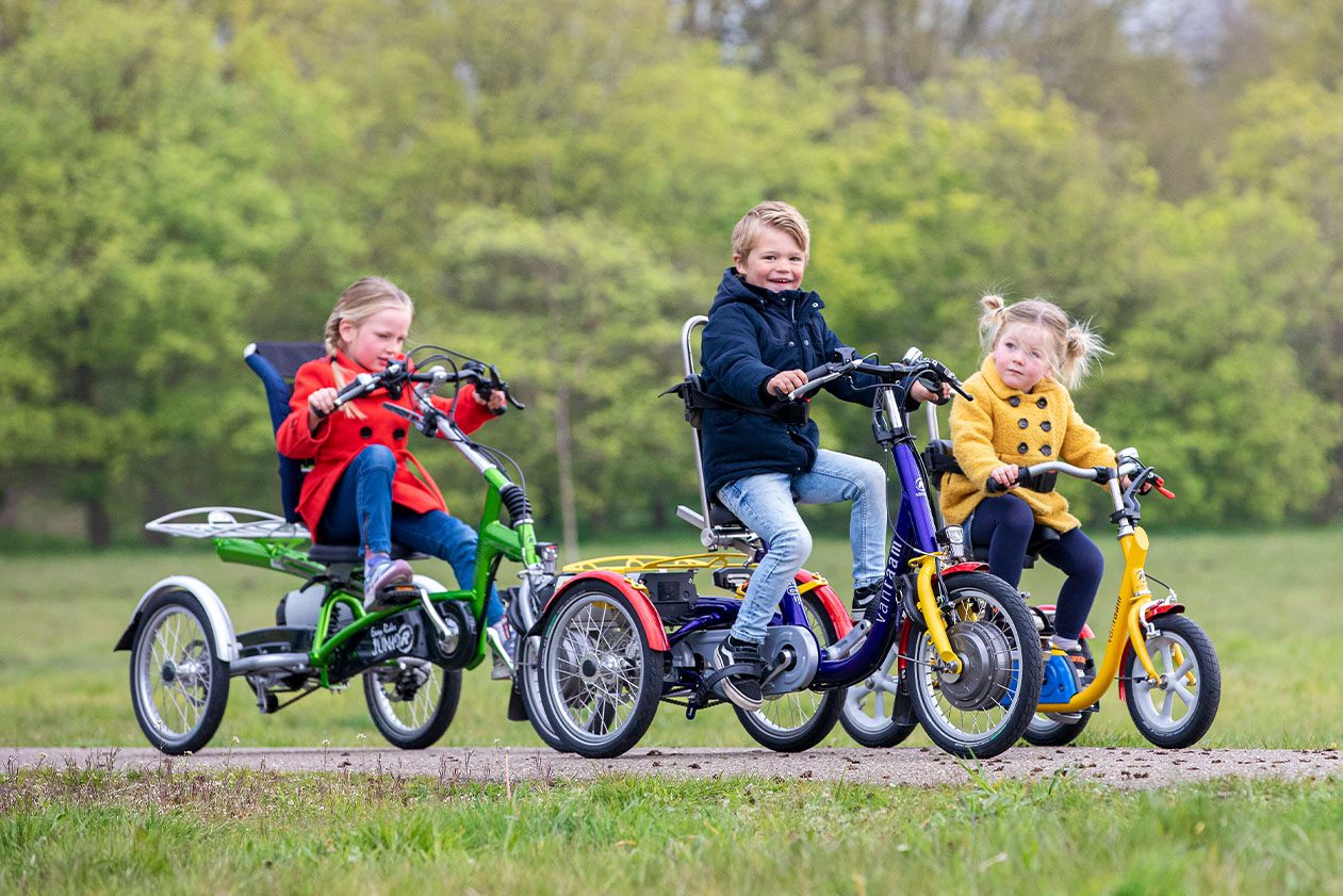 Mini Van Raam electric tricycle for kids