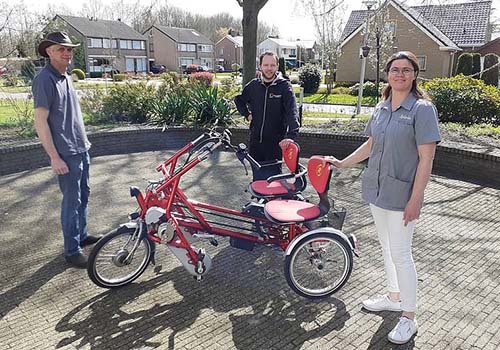 Duo Fahrrad Van Raam Fun2Go für Zorghuis Samen