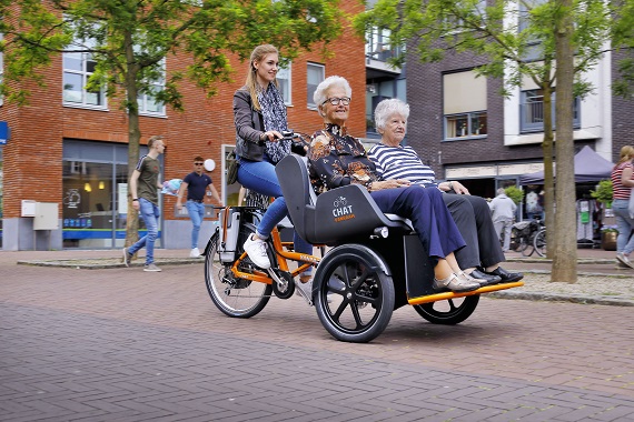 Van Raam's Rickscha Fahrrad Chat