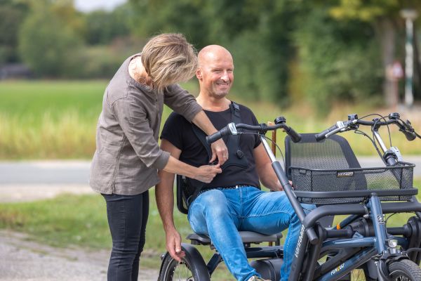 2 seater pedal bike Van Raam - Options Fun2Go