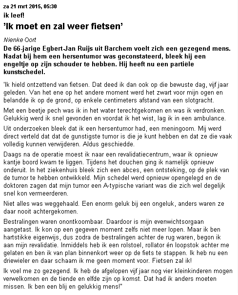Fietsen driewieler