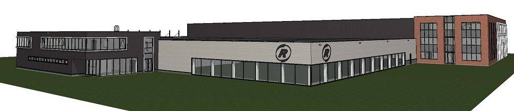 neue Firmengebäude Van Raam - Hersteller von Spezialfahrräder