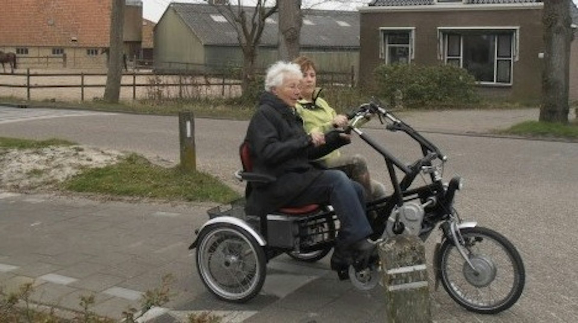 Duotandem naast elkaar