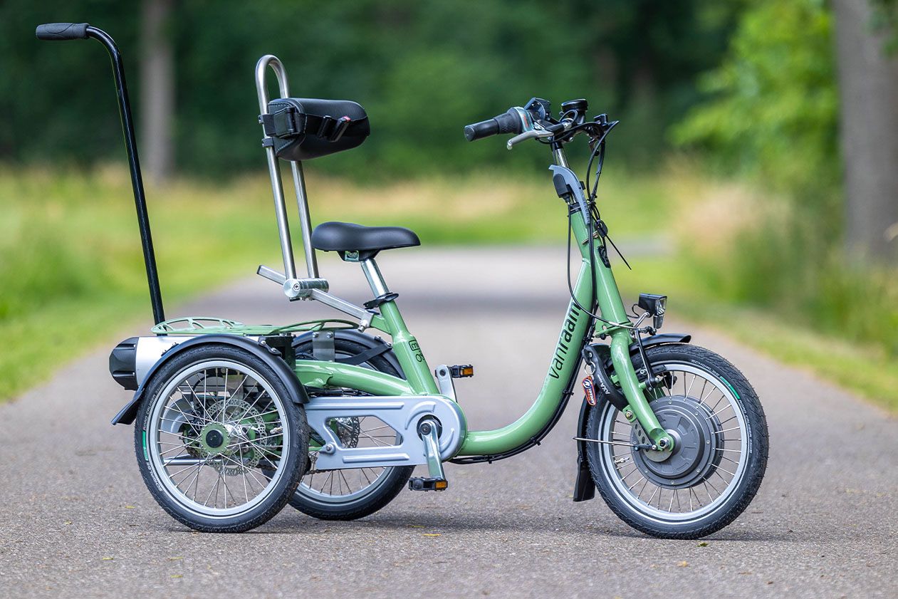 Dreirad für Kinder Mit Stoßgriff Direktionale Räder Aufblasbare Modular 