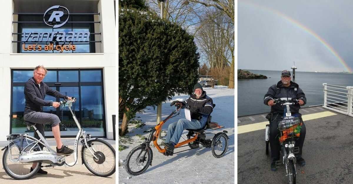 Fahrrad für ältere Herren Van Raam