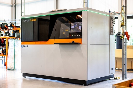 M2 Cusing Concept Laser 3D metaalprinter bij Van Raam