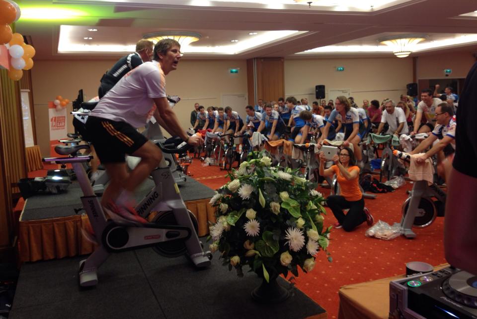 Edwin van der Sar foundation vélos