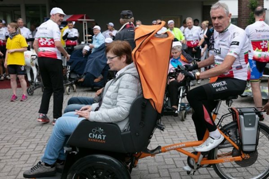 Op de riksjafiets Chat met Theo de Rooij, meervoudig Tour De France profwielrenner
