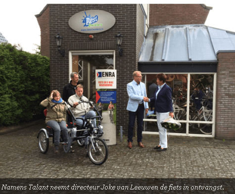duofiets trapondersteuning