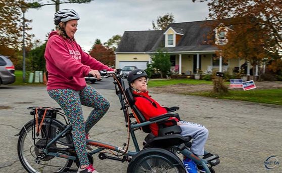 Wheelchair bike OPair Bike On