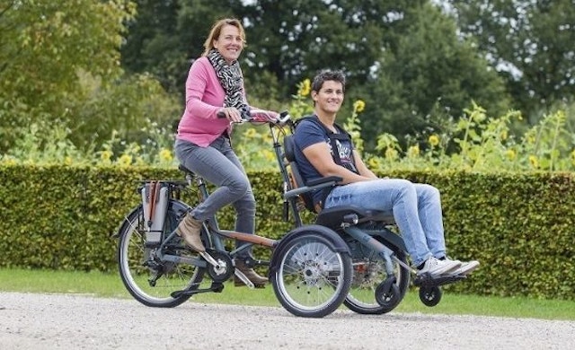 OPair wheelchair bike by Van Raam