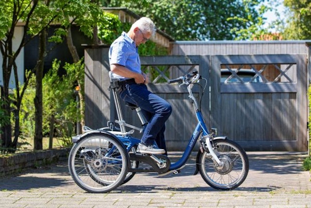 van raam midi Dreirad mit optionaler Rückenlehne 