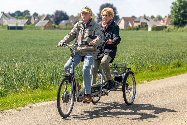 Customer experience Van Raam tandem Twinny Plus - Groot