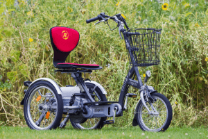 Electric tricycle for seniors mobility scooter bike