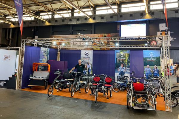 Beurs aangepaste fietsen Van Raam
