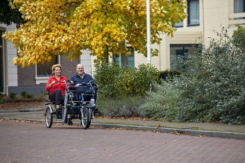 Aangepaste duofiets Van Raam leasen bij Care4More