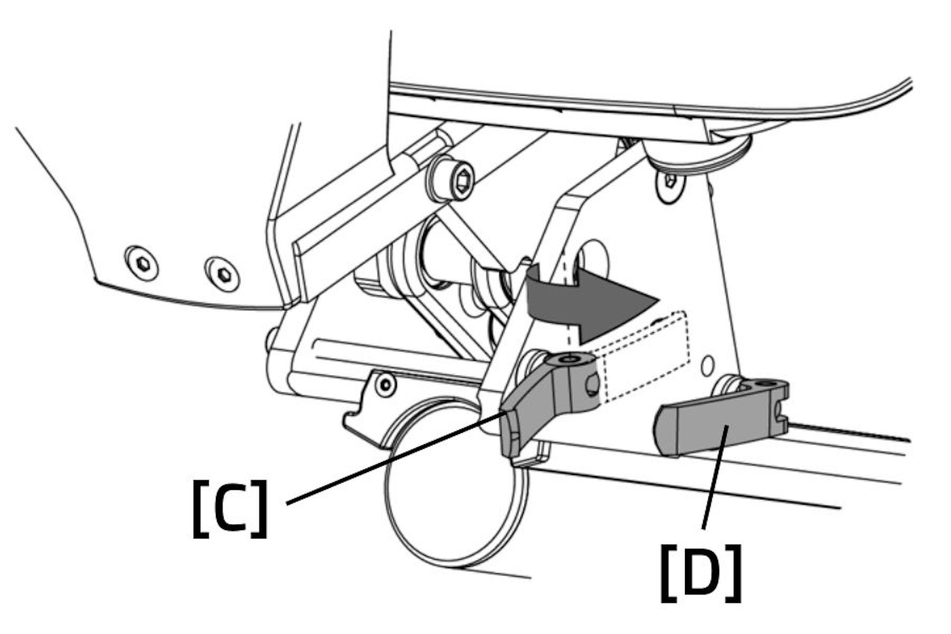 How to adjust the seat of the Van Raam Easy Rider Compact tricycle - clamping of seat quick-release levers