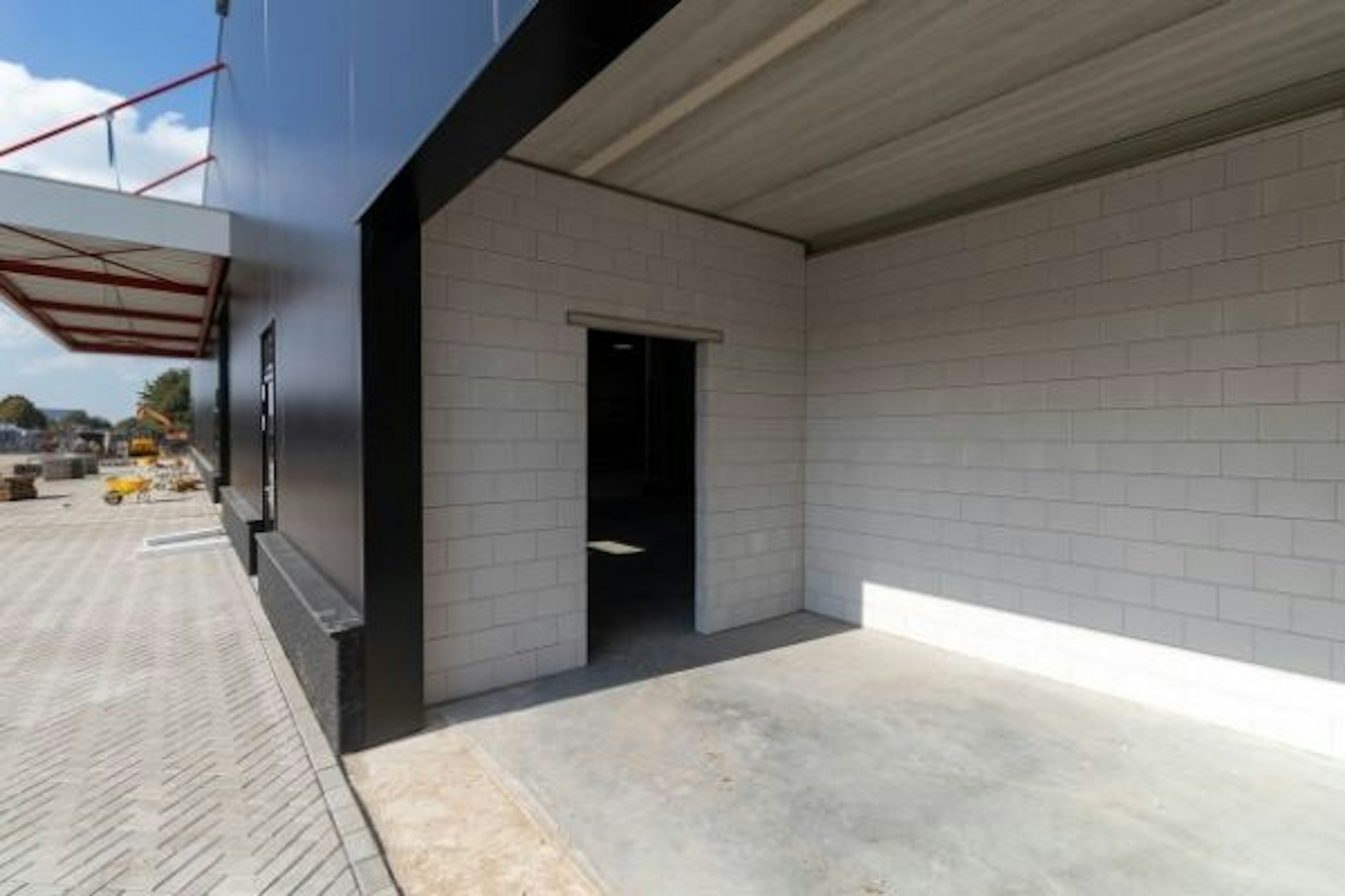 Baufortschritt Woche 40 neue Halle van raam