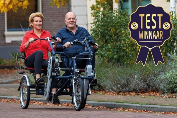 Van Raam Fun2Go driewieltandem testwinnaar Noorse overheid