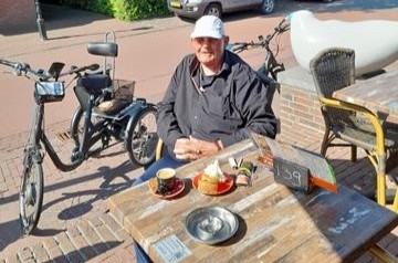 Customer experience Maxi tricycle bike Van Raam Willem van der Molen