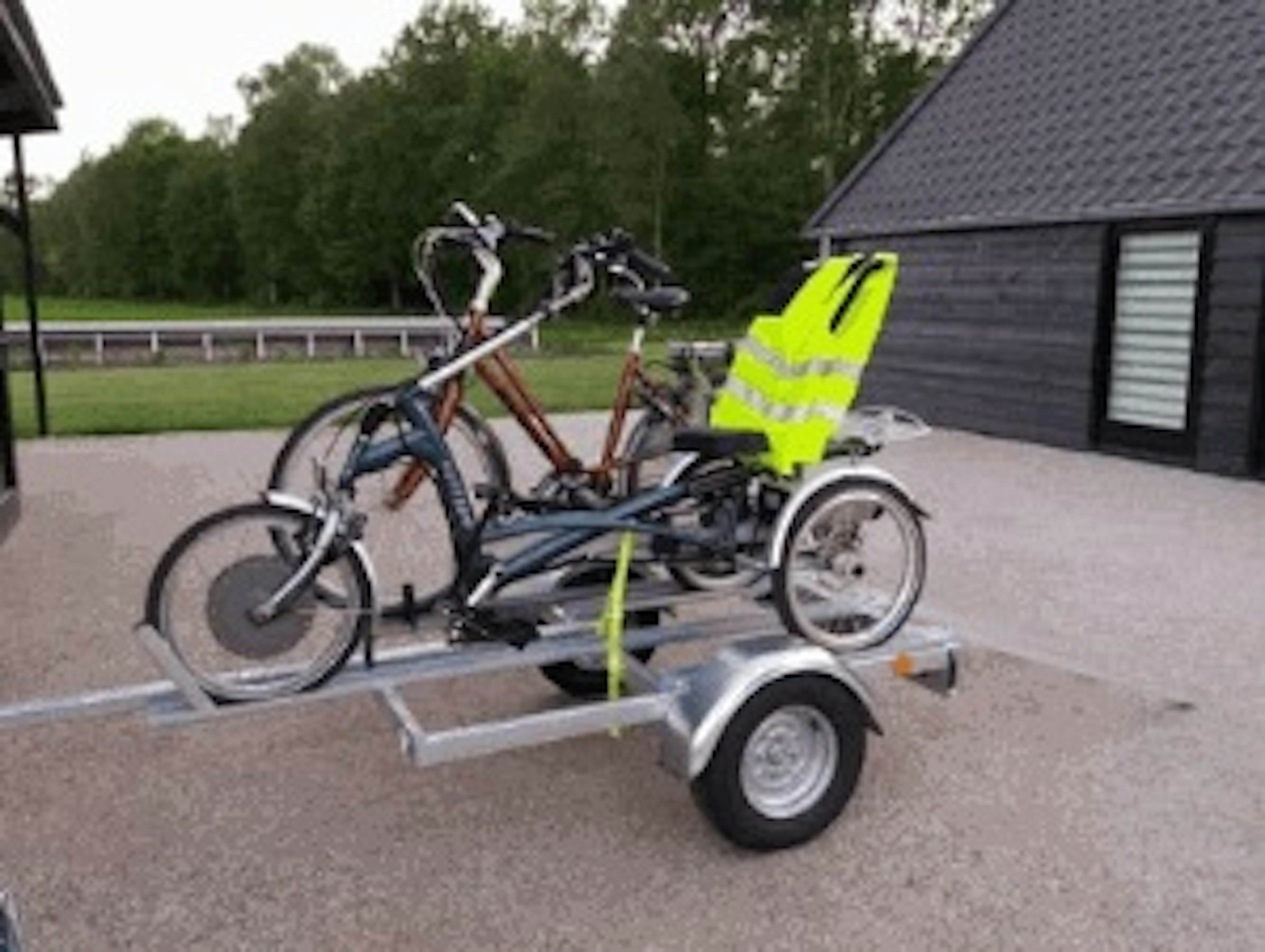 Trailer tricycle PAS