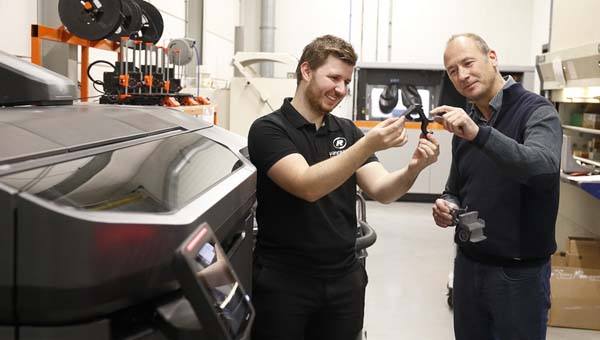 Tweewieler erzählt: 3D-Drucken von 40.000 Van Raam Fahrradteilen