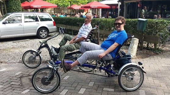 Liegedreirad Easy Sport Van Raam Cindy van Bemmelen